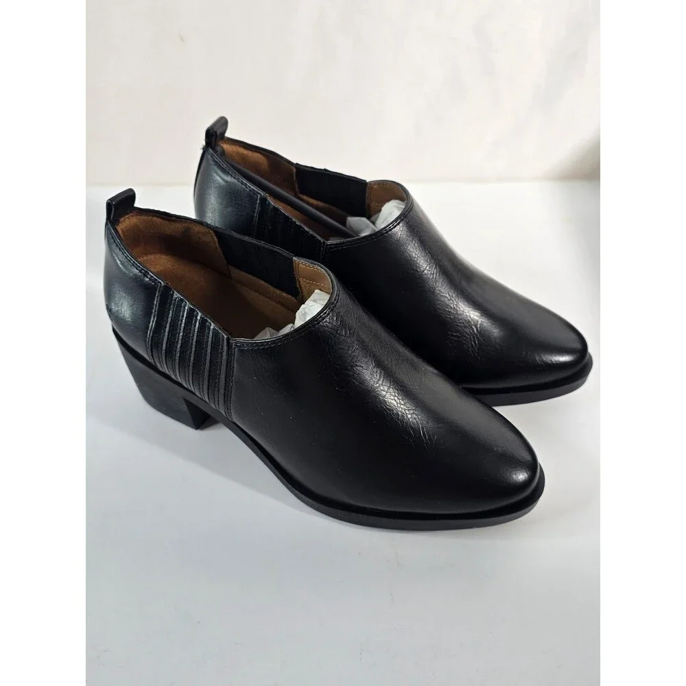 Shoes for Crews Elva women’s black non-slip dress work boots